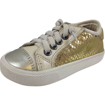 Old Soles Girl's and Boy's 1031 Gold Glam Jogger - Just Shoes for Kids
 - 1