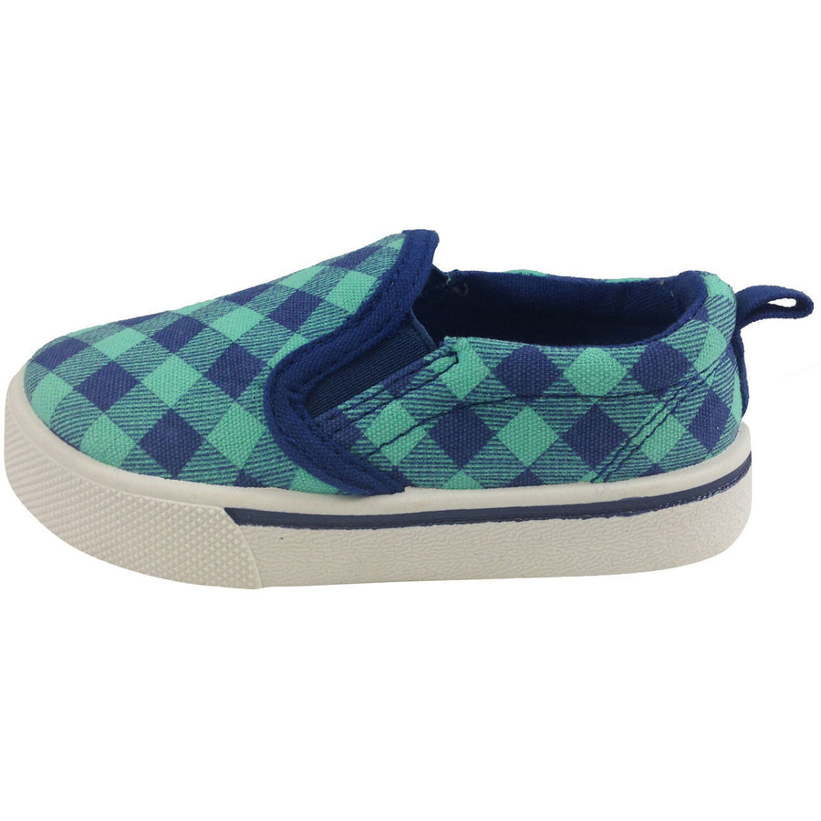 OshKosh B'Gosh Boy's and Girl's Blue & Turquoise Slip-Ons - Just Shoes for Kids
 - 2
