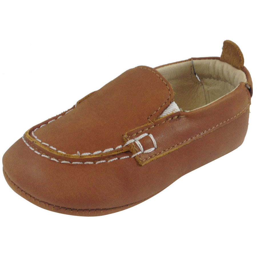 Old Soles Boy's Tan Boat Shoes - Just Shoes for Kids
 - 1