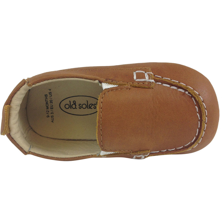 Old Soles Boy's Tan Boat Shoes - Just Shoes for Kids
 - 4