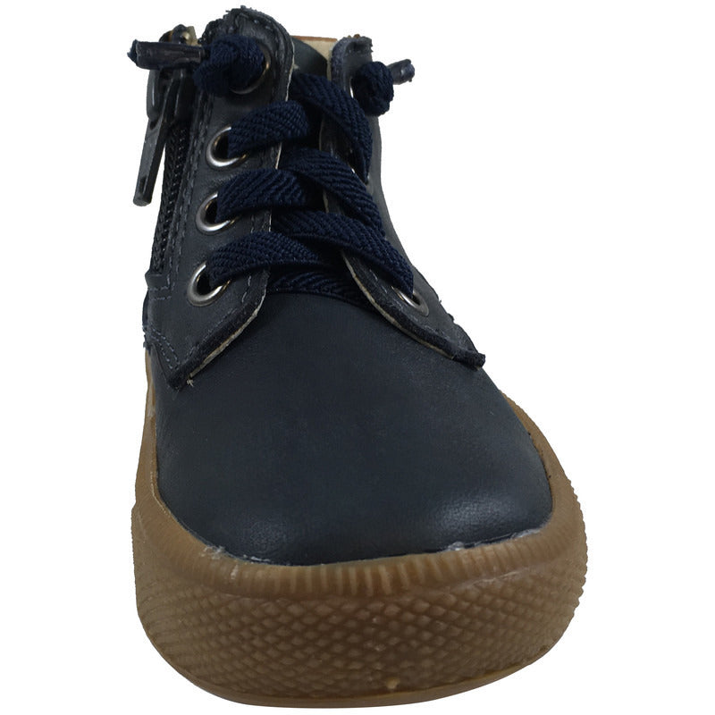 Old Soles Boy's & Girl's Rover Navy High Top Lace Up Sneaker Shoe - Just Shoes for Kids
 - 4