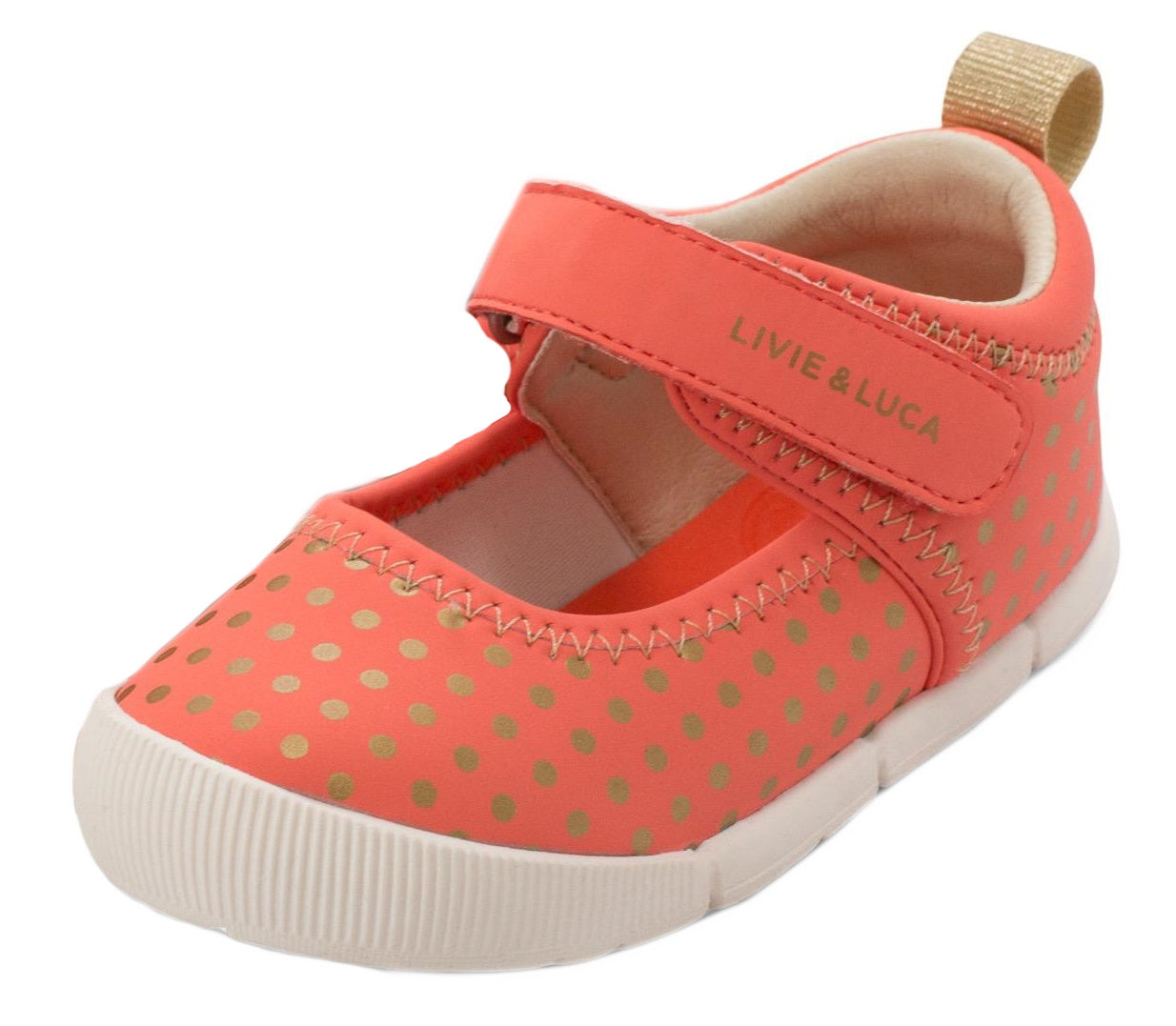 Livie and Luca Pink Polkadots Unicorn store size 1