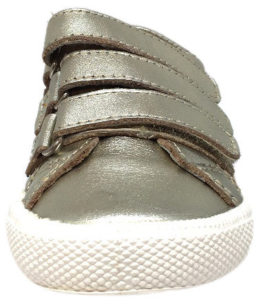 Old Soles Boy's & Girl's Urban Markert Gold Leather Sneaker Shoe