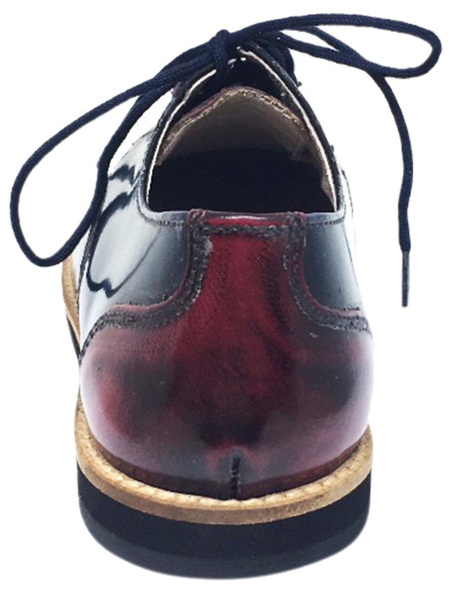 Hoo Shoes Boy's and Girl's Mark's Smooth Patent Leather Navy Burgundy Just Shoes for Kids Hoo Shoes Boy's and Girl's Mark's Smooth Patent Leather Navy Burgundy Just Shoes for Kids