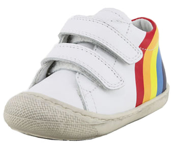 Naturino Girl's and Boy's Maty Rainbow Fashion Sneakers, Bianco (White)