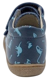 Naturino Boy's & Girl's Cocoon Dinosaur Vl Sneakers, Navy/Celeste