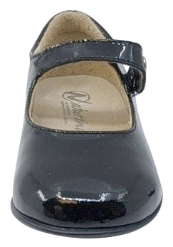 Naturino Girl's Ovindoli Vernice Flat Shoes, Nero
