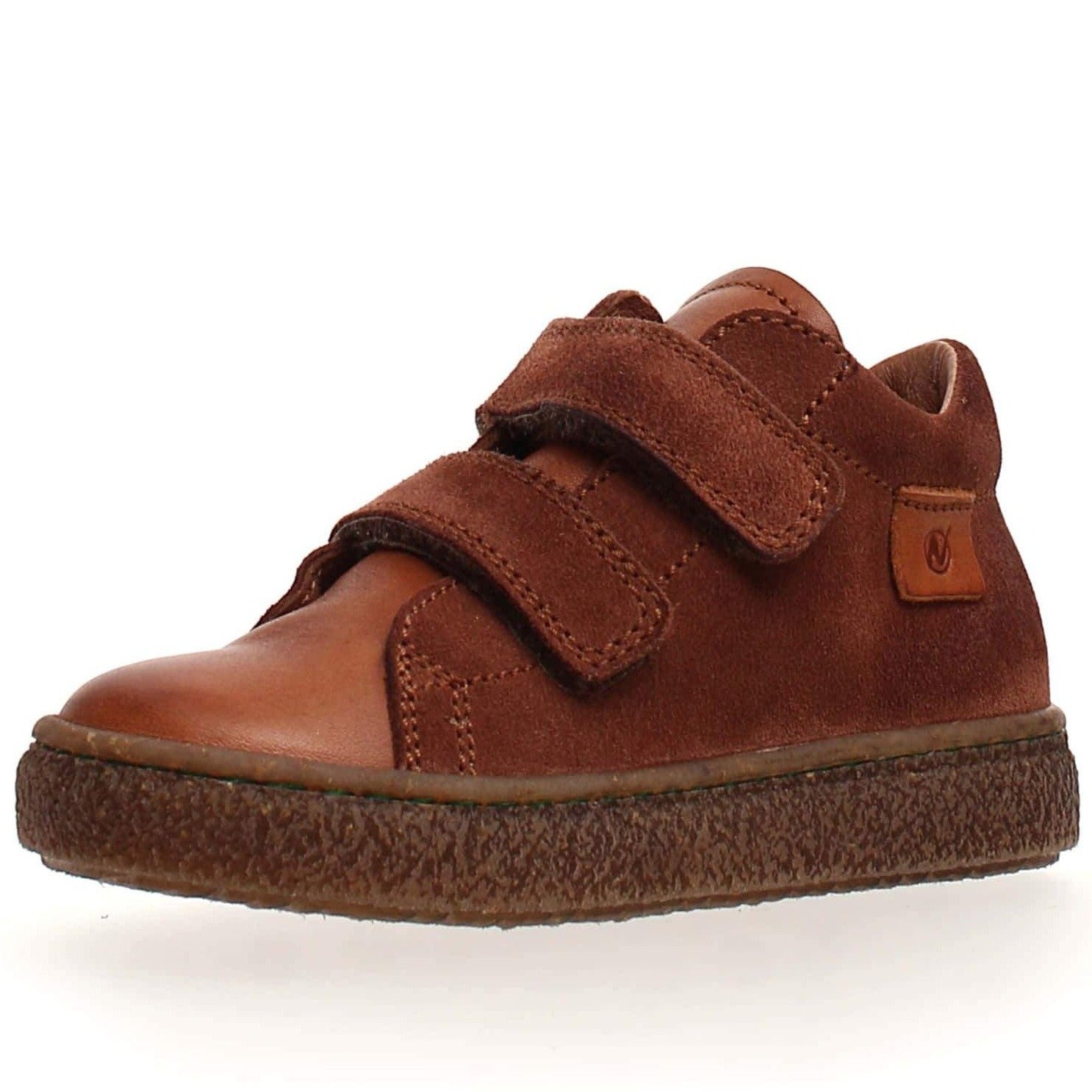 Scarpe Bambina Naturino Albus Star VL | Suede E Pelle | Chiusura Doppio Strappo