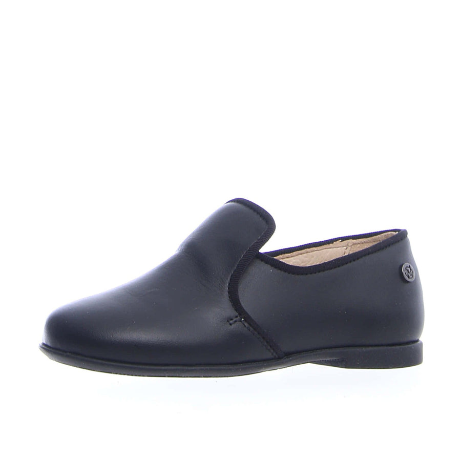Naturino Girl's and Boy's Alghero Leather Slip On Shoes, Black