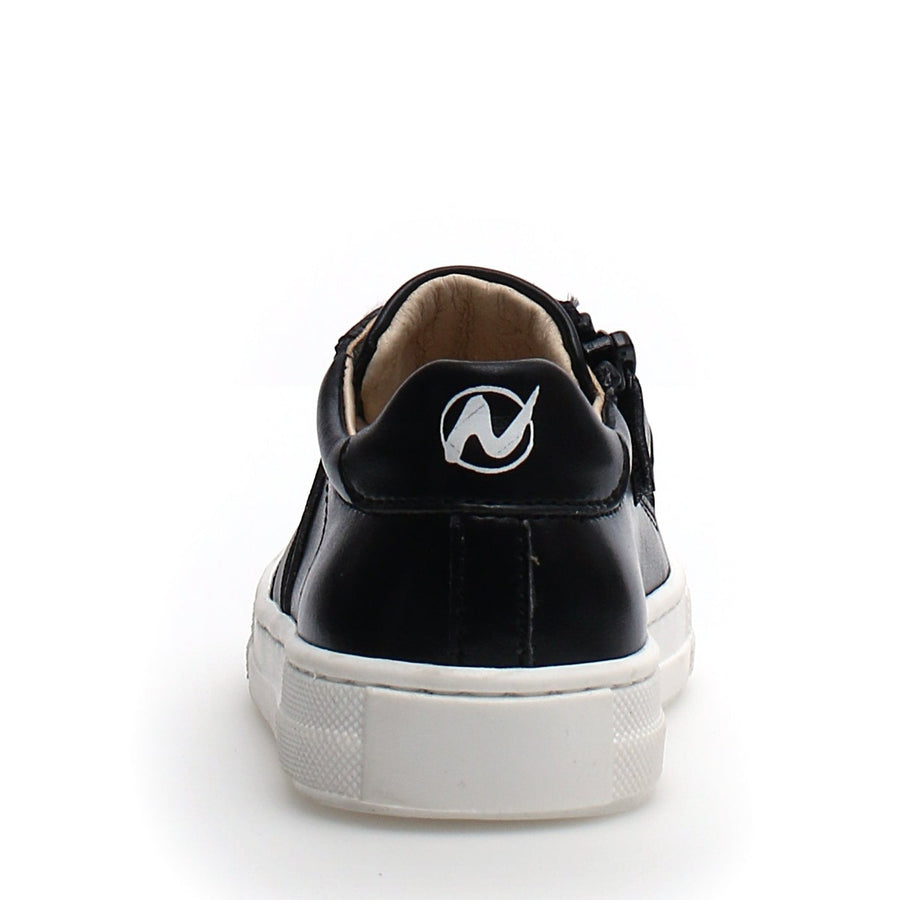 Naturino Boy's and Girl's Assisi Zip Shoes - Flash Black/Nastro Black