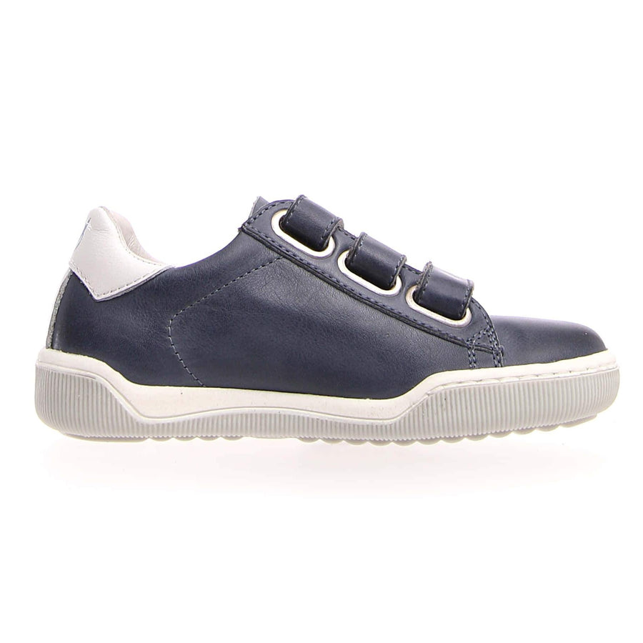 Naturino Boy's and Girl's Cliff Sneaker Shoes - Celeste/Bianco