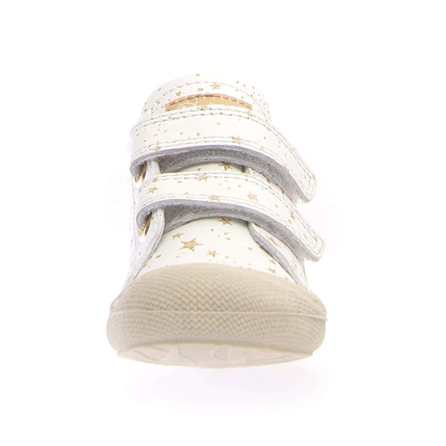 Naturino Girl's & Boy's Cocoon Vl Stars Glitter Sneakers - White