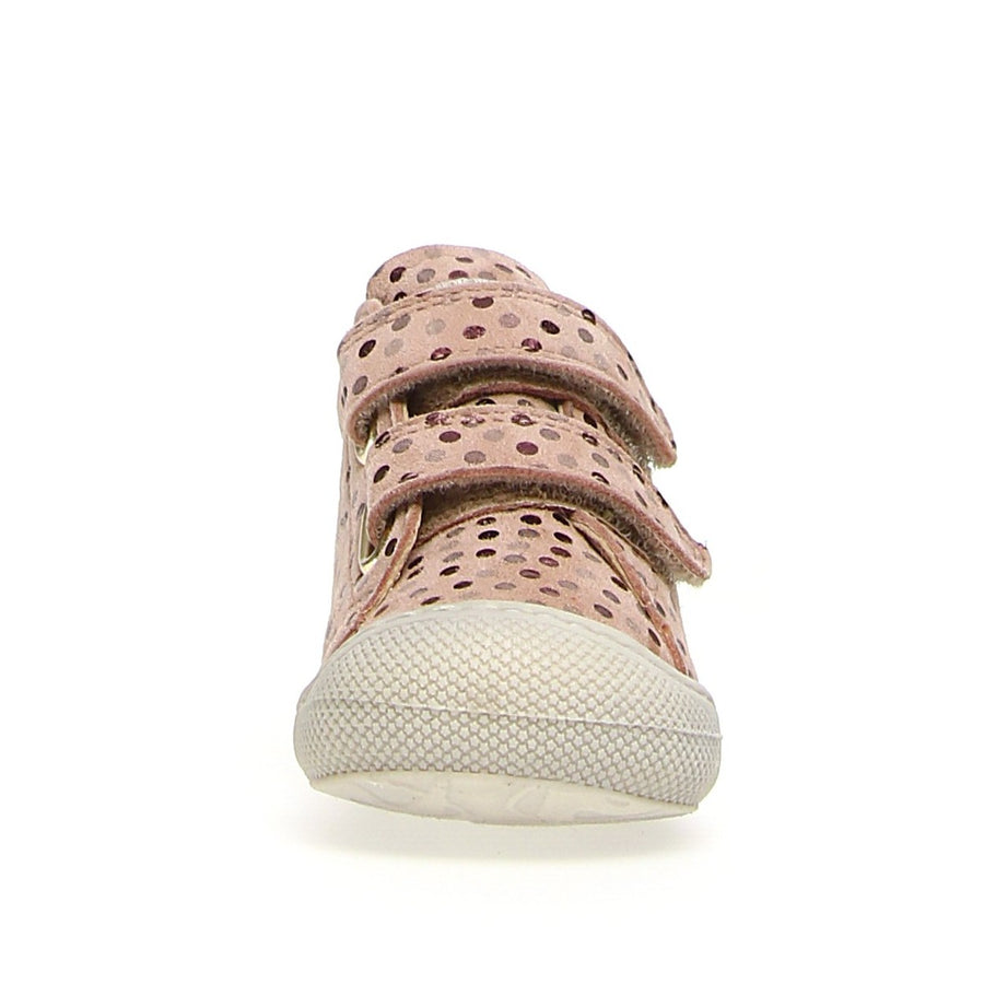 Naturino Girl's Cocoon Vl Nappa Sh.Pois Sneakers - Rose