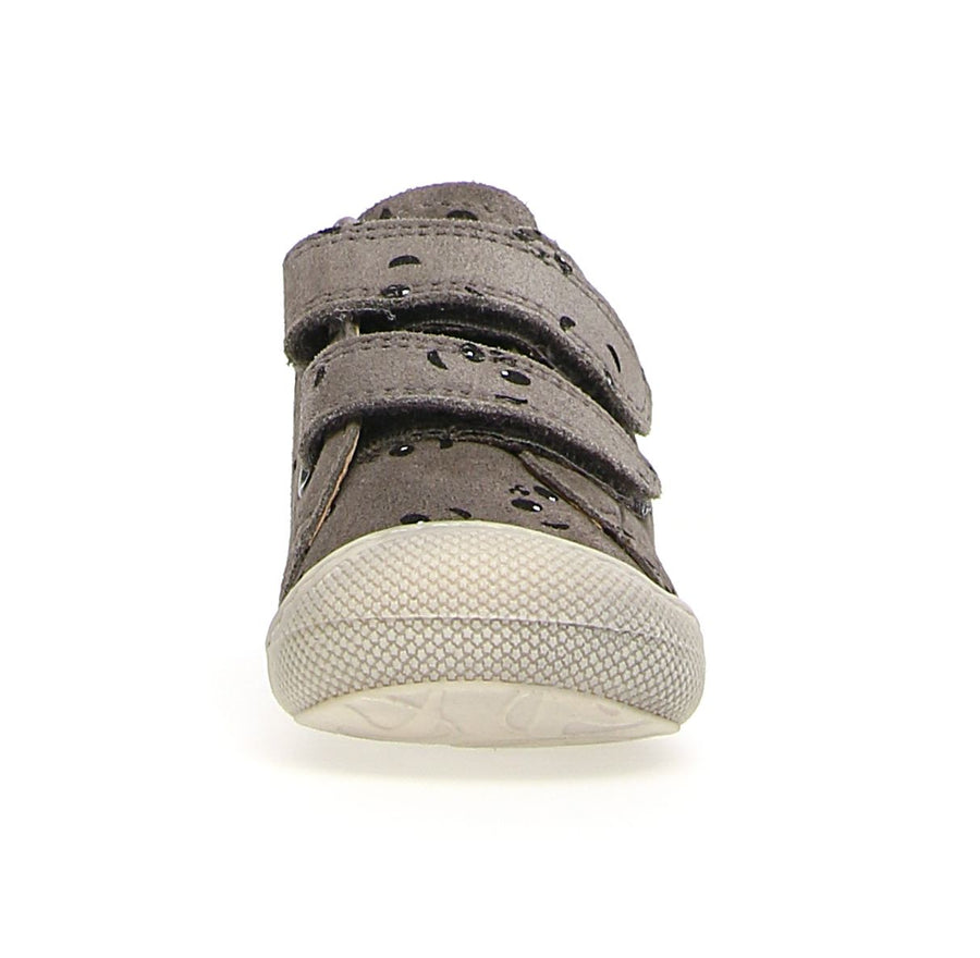 Naturino Girl's & Boy's Cocoon Vl Panda Sneakers - Dark Grey
