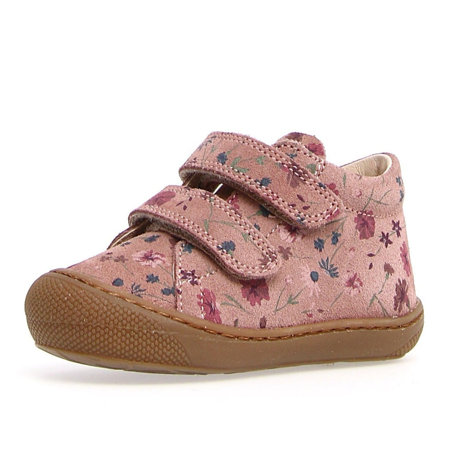 Naturino Girl's Cocoon Wild Flowers Vl Sneakers, Rose