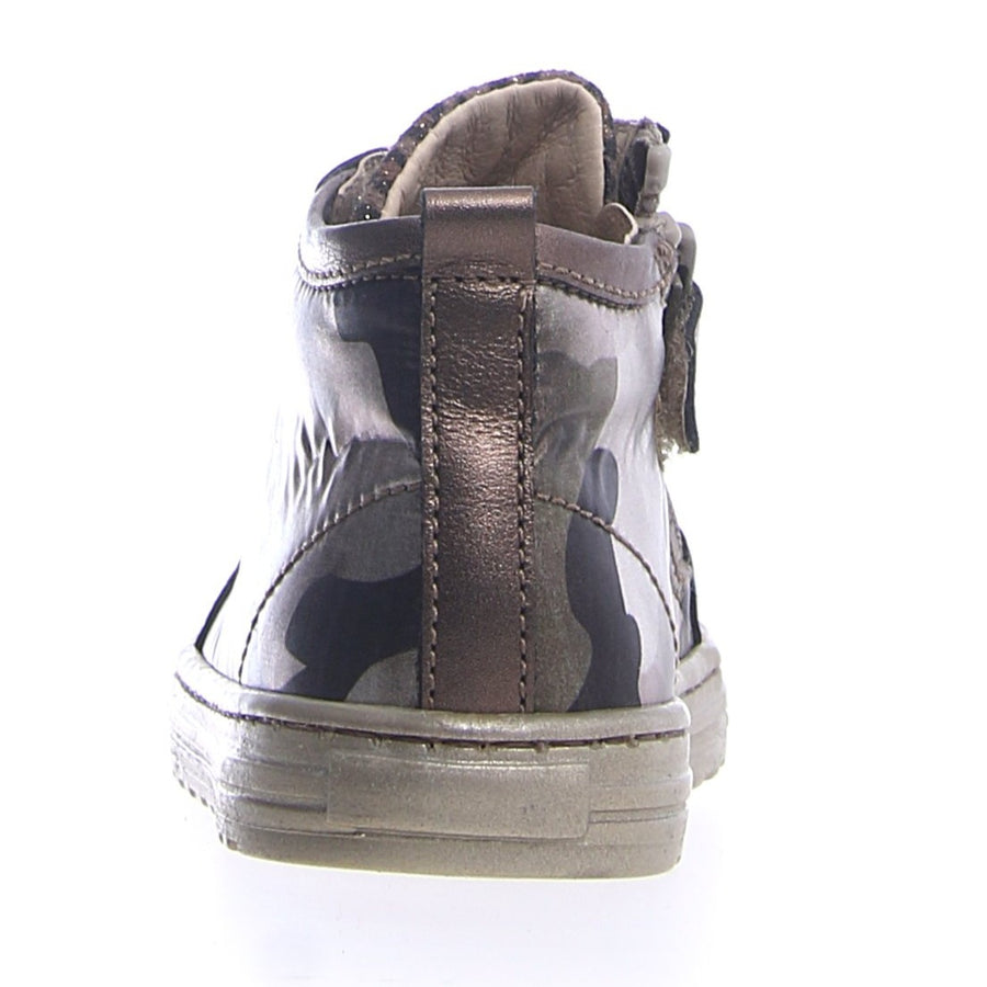 Naturino Girl's Emiane Side Zip Jaguar Lam/Kamo Lux/Lam Platino Sneaker Shoes