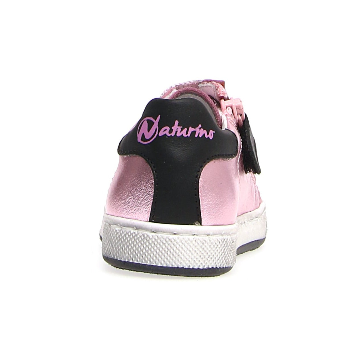 kleinhandel straal Soms Naturino Girl's Hasselt Zip Metallic Sneaker Shoes - Pink/Black – Just  Shoes for Kids