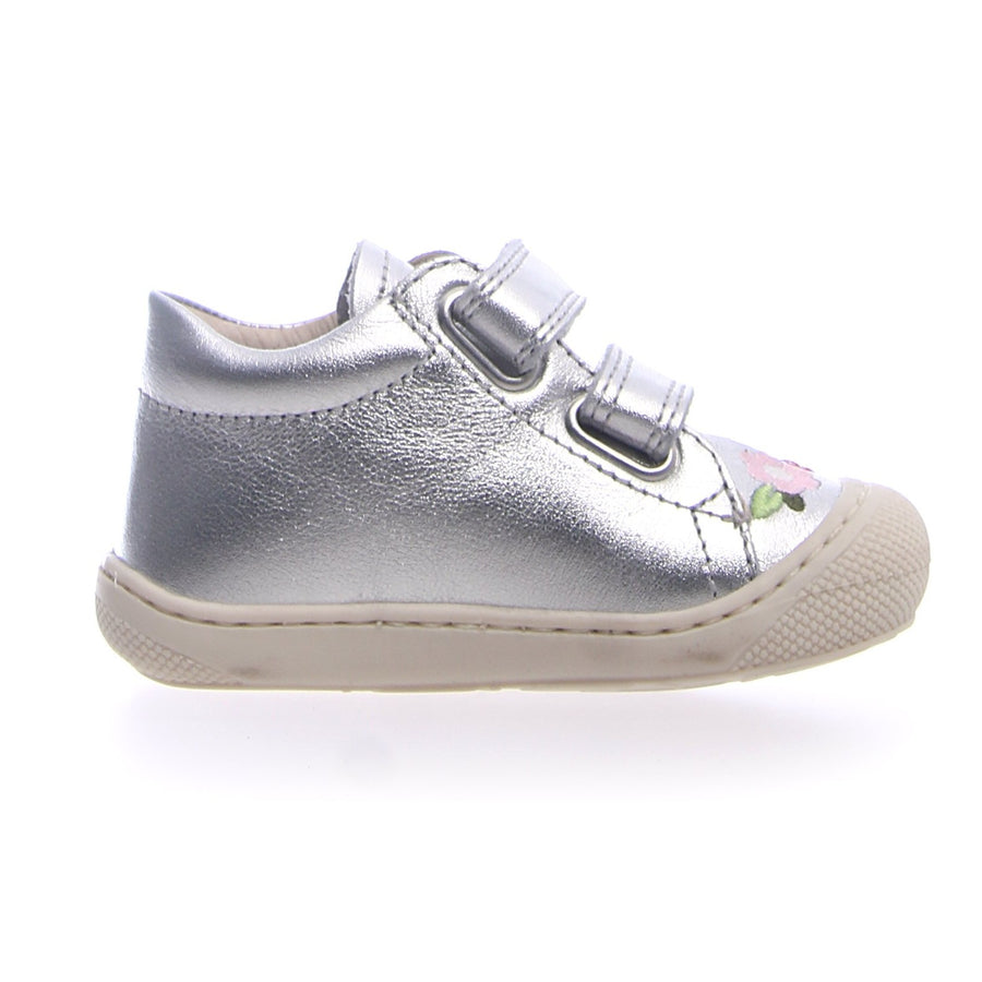 Naturino Girl's Oz Vl Fashion Sneakers - Metallic Silver