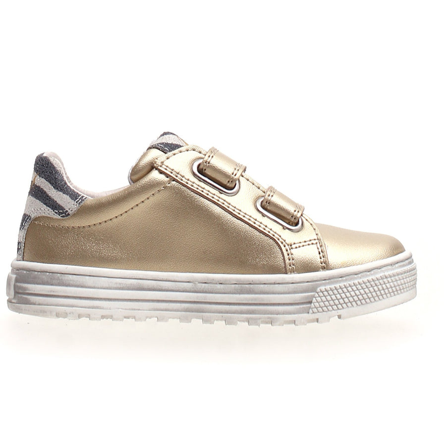Naturino Boy's & Girl's Snip Vl Lam/Vel Zebra/Vit Platino Sneaker Shoes - Multi