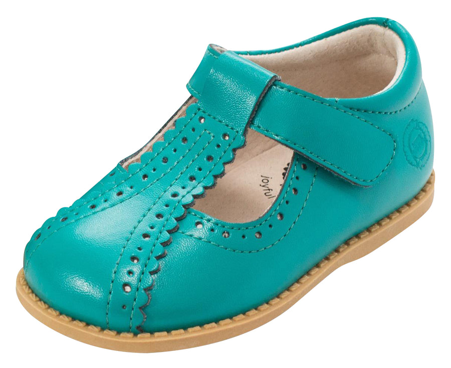 Livie & Luca Girl's Opry T-Strap, Blue Bird