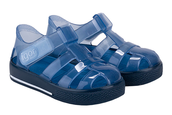 Igor Boy's and Girl's Nico Sandal - Celeste – Just Shoes for Kids