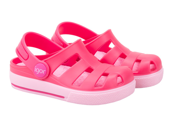 Igor S10284 Girl s Ola Combi Jelly Sandals Fuchsia Rosa Just