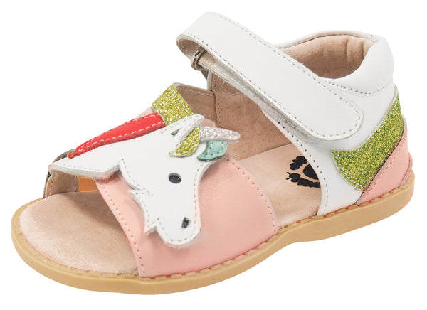 Rainbow sales unicorn sandals