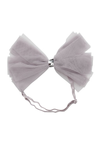 Project 6 NY Stone Lilac Soft Tulle Strips Clip + Wrap