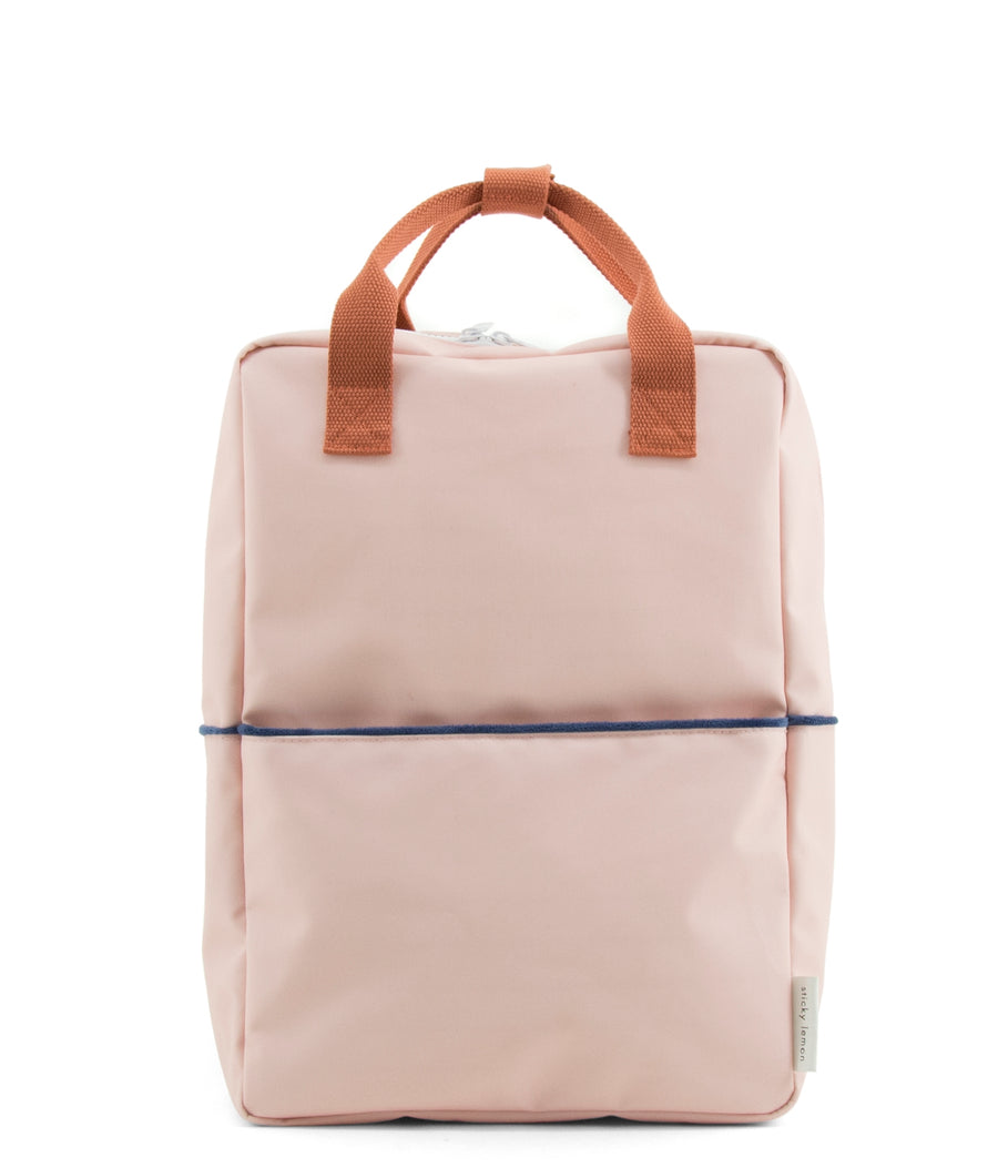 Sticky Lemon Large Teddy Backpack, Soft Pink
