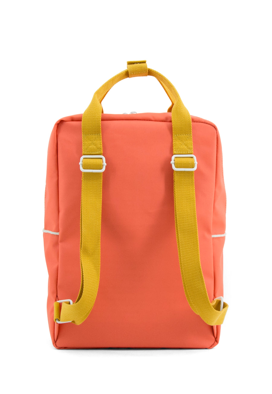 Sticky Lemon Large Teddy Backpack, Sporty Red