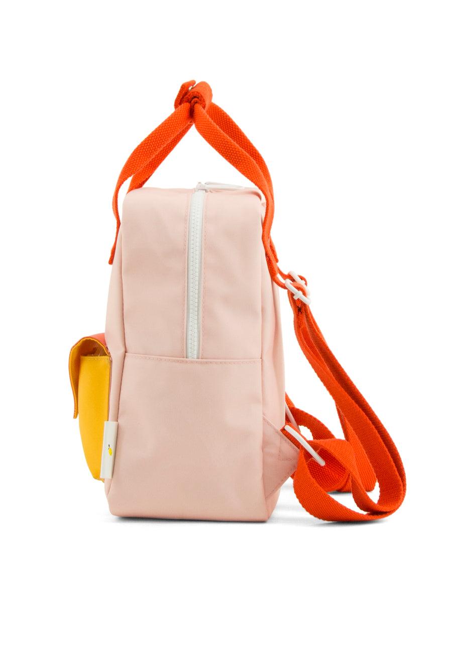Sticky Lemon Envelope Small Backpack, Soft Pink