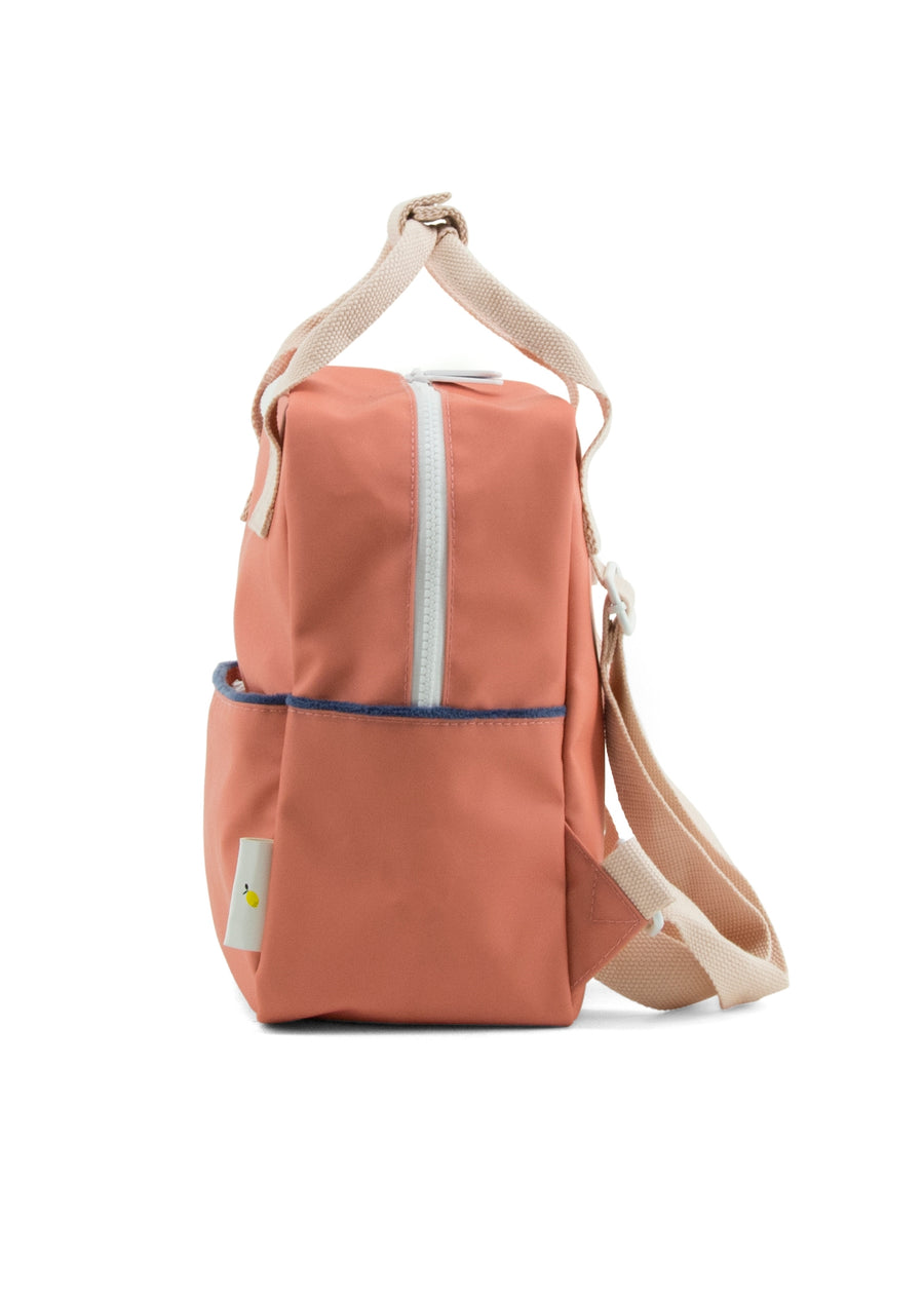 Sticky Lemon Small Backpack, Rusty Red