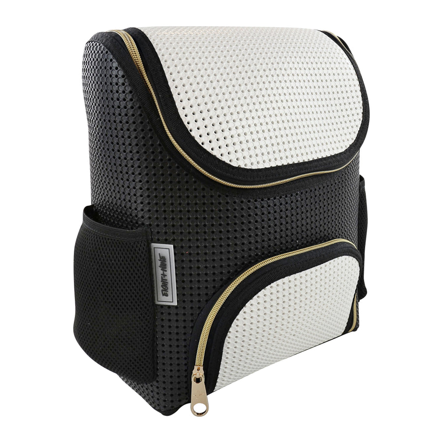 Light + Nine Black and White Student Backpack – Just Shoes for Kids