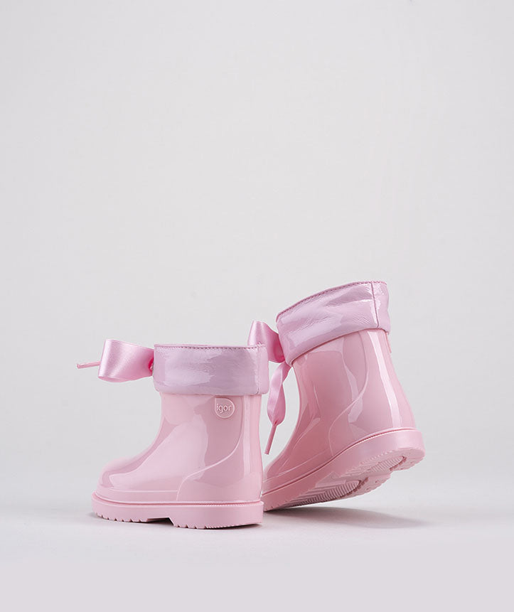 Igor Girl's Bimbi Lazo Rain Boots, Rosa Pink
