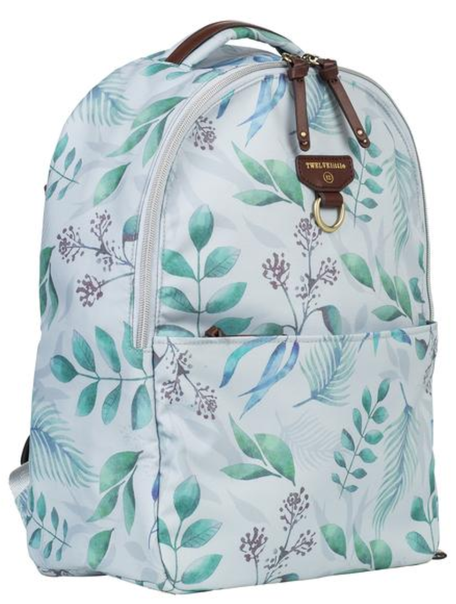 TWELVELittle Mini-Go Backpack, Leaf Print