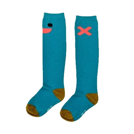 Boxbo High Socks Wistiti Blue S-8