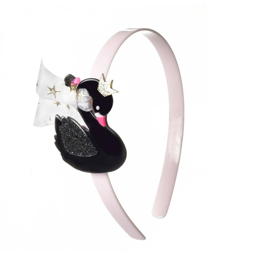 Lilies & Roses NY Black Swan Headband