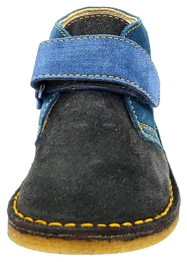 Naturino Boy's Chukka Boots, Antracite-Azzuro-Denim
