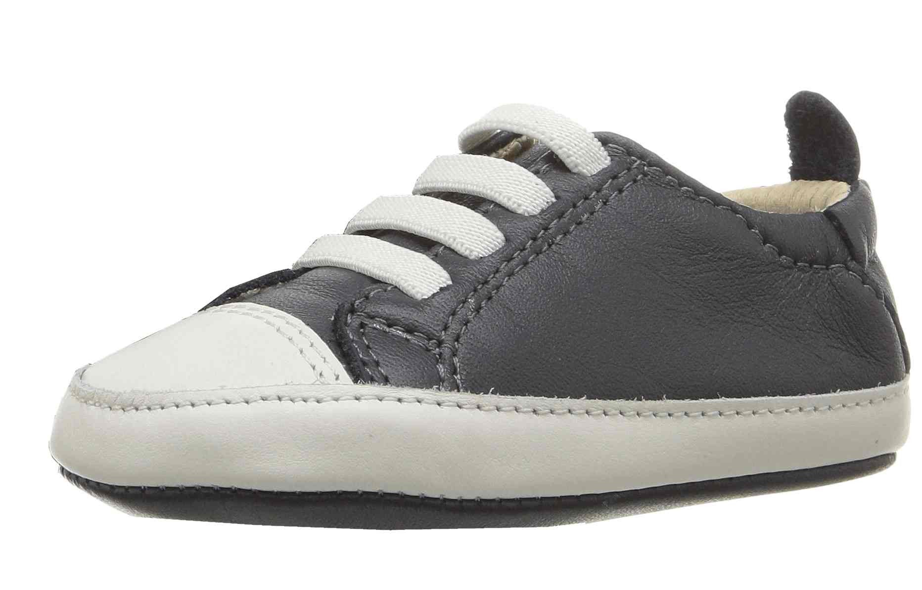 Old Soles Boy's & Girl's Eazy Jogger Navy White Soft Leather Classic S ...