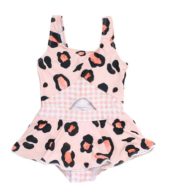 Blueberry Bay Pink Moon Bay One Piece Swimsuit