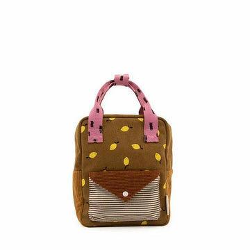 Sticky Lemon Corduroy Collection Small Backpack, Digon/Gingerbread