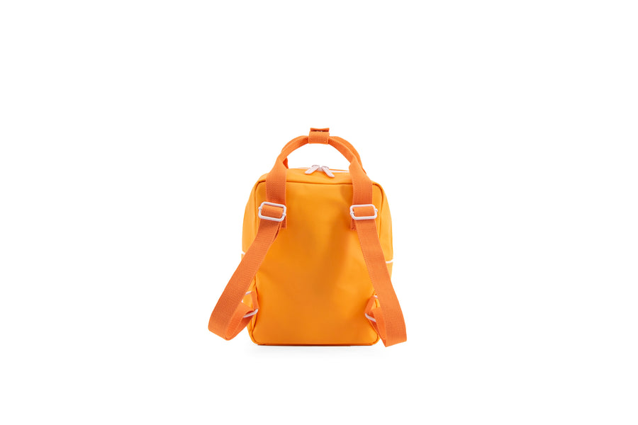 Sticky Lemon Wanderer Envelope Small Backpack, Sunny Yellow/Carrot Orange/Candy Pink