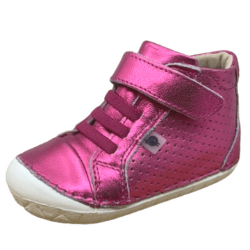 Old Soles Girl's Cheer Pave, Fuchsia Foil