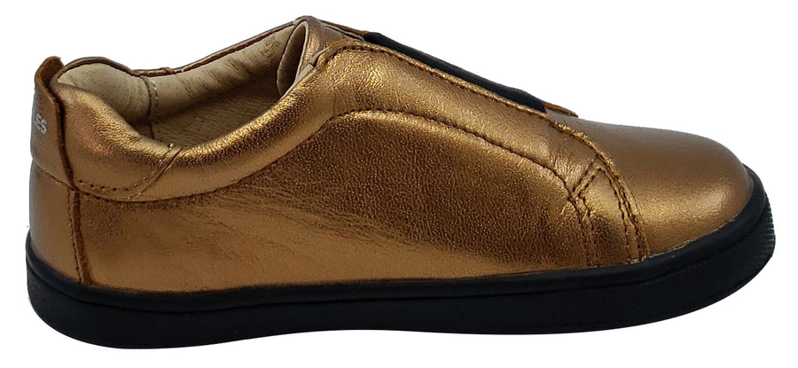 Old Soles Boy's and Girl's Peak Sneaker Shoe, Old Gold/Black
