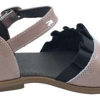 Girls Pink Patent Spanish Summer Sandals - BB