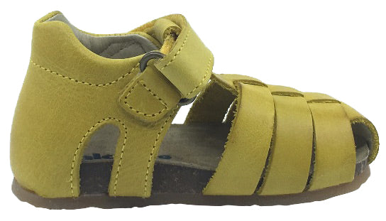 Falcotto Boy's & Girl's Yellow Smooth Leather Fisherman Sandals with H –  Just Shoes for Kids