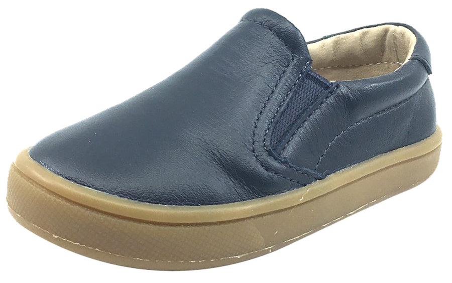 Old Soles Dress Hoff Navy Smooth Leather Slip On Loafer Sneaker Just Shoes for Kids Old Soles Dress Hoff Navy Smooth Leather Slip On Loafer Sneaker Just Shoes for Kids