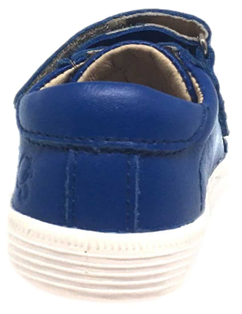 Old Soles Boy's & Girl's Urban Markert Cobalt Blue Leather Sneakers