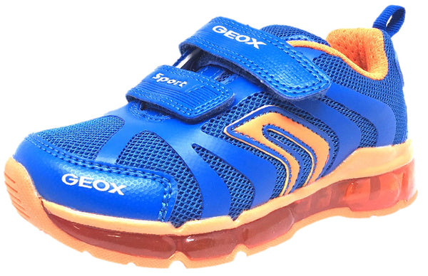 Espinas enlace acoplador Geox Respira Boy's Android Royal Blue & Orange Mesh Light Up Double Ho –  Just Shoes for Kids