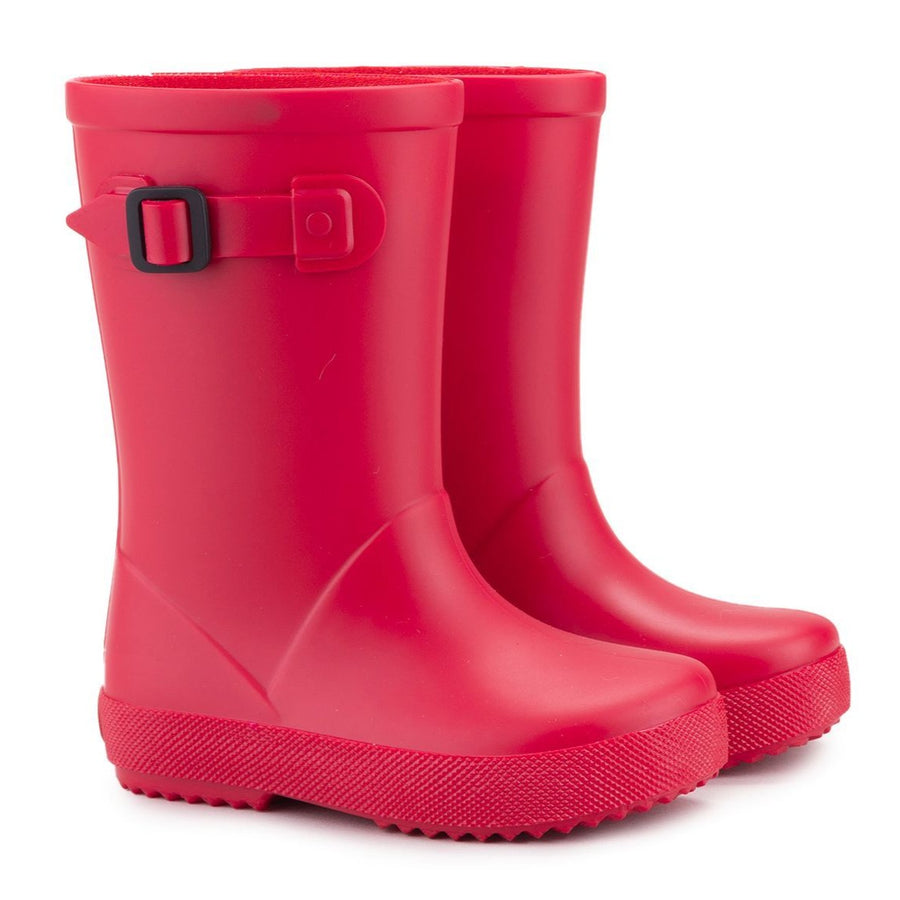 Igor Girl's and Boy's Splash Euri Rain Boots, Rojo